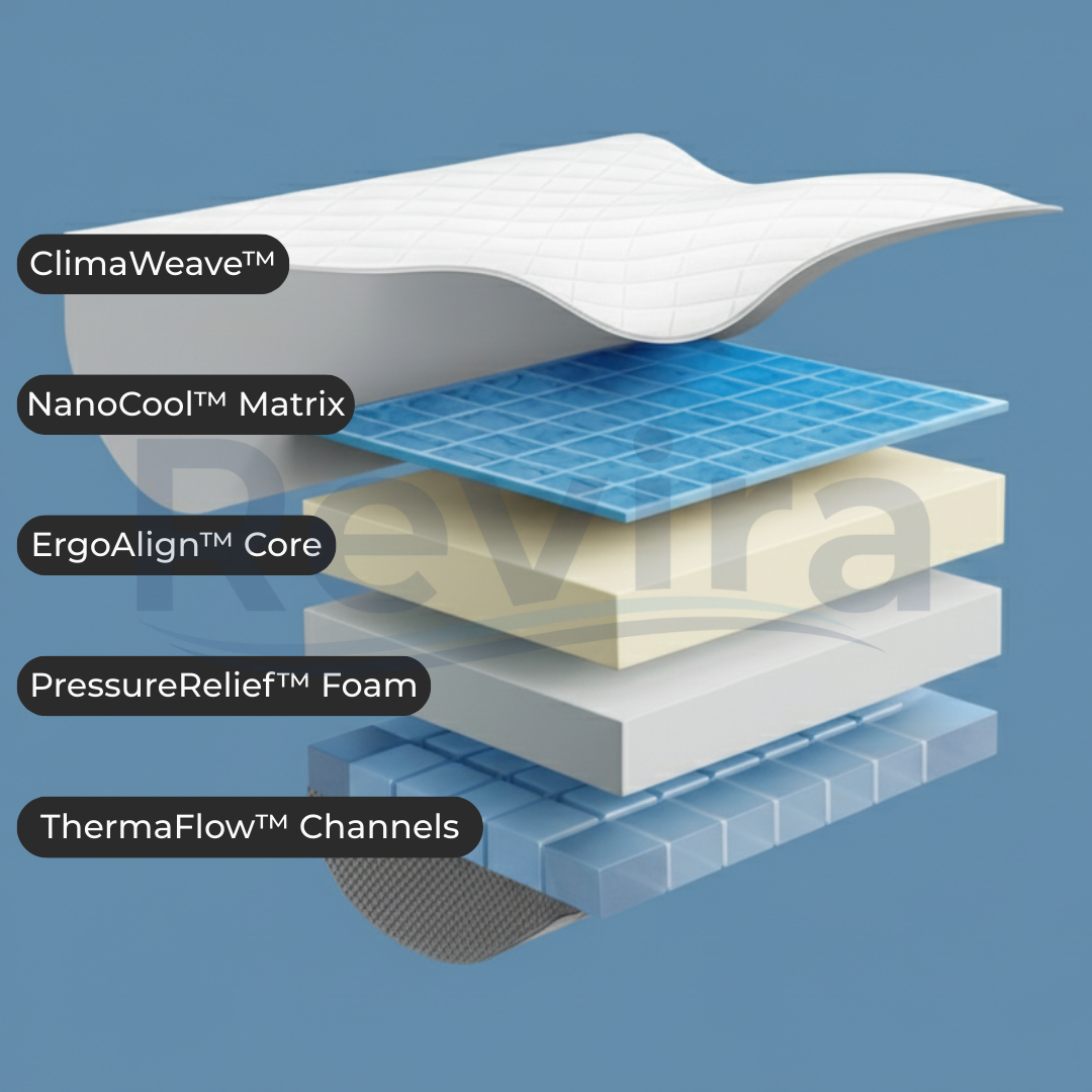 Revira® ErgoCool™ Relief Pillow